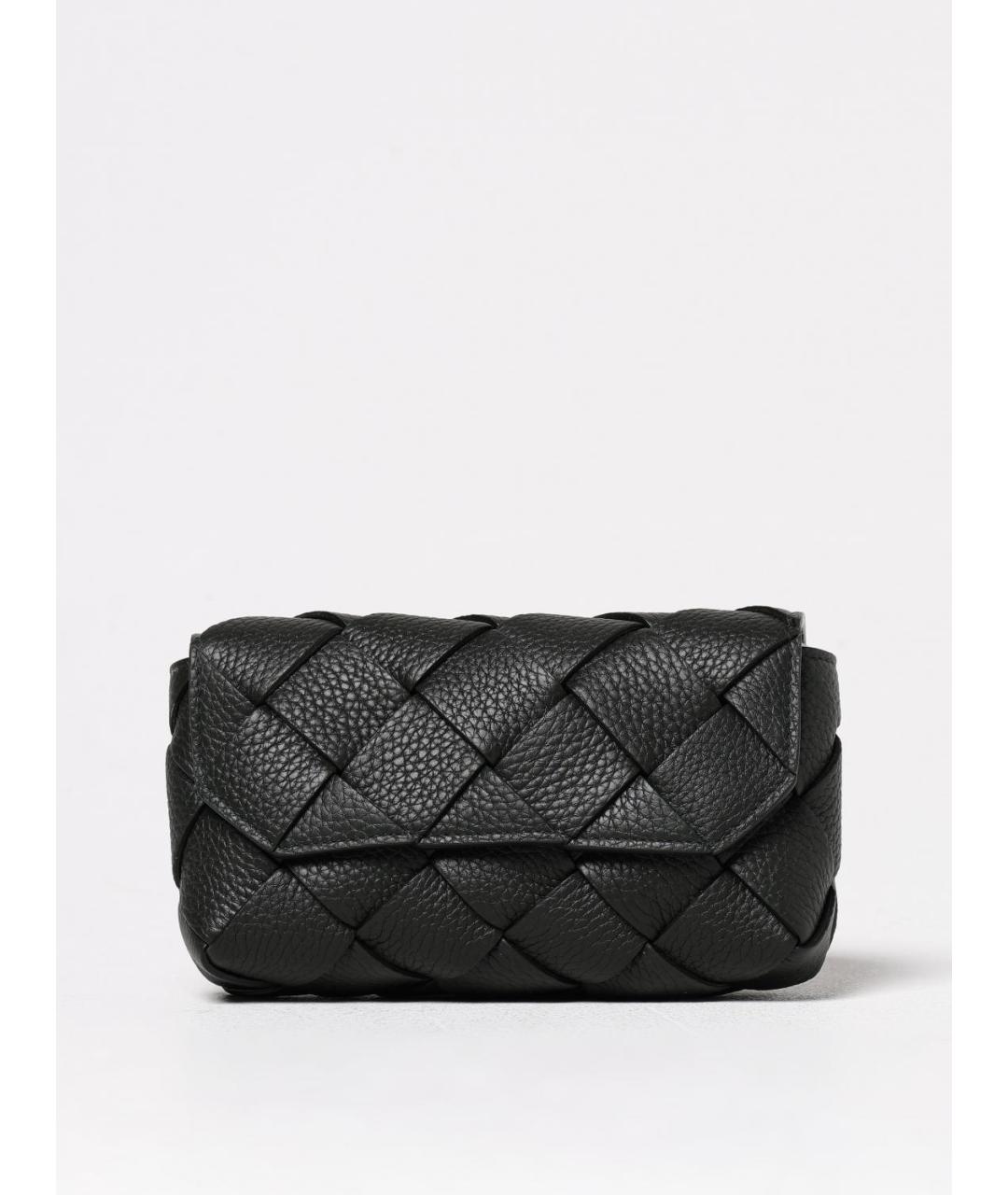 BOTTEGA VENETA Зеленая кожаная поясная сумка, фото 6