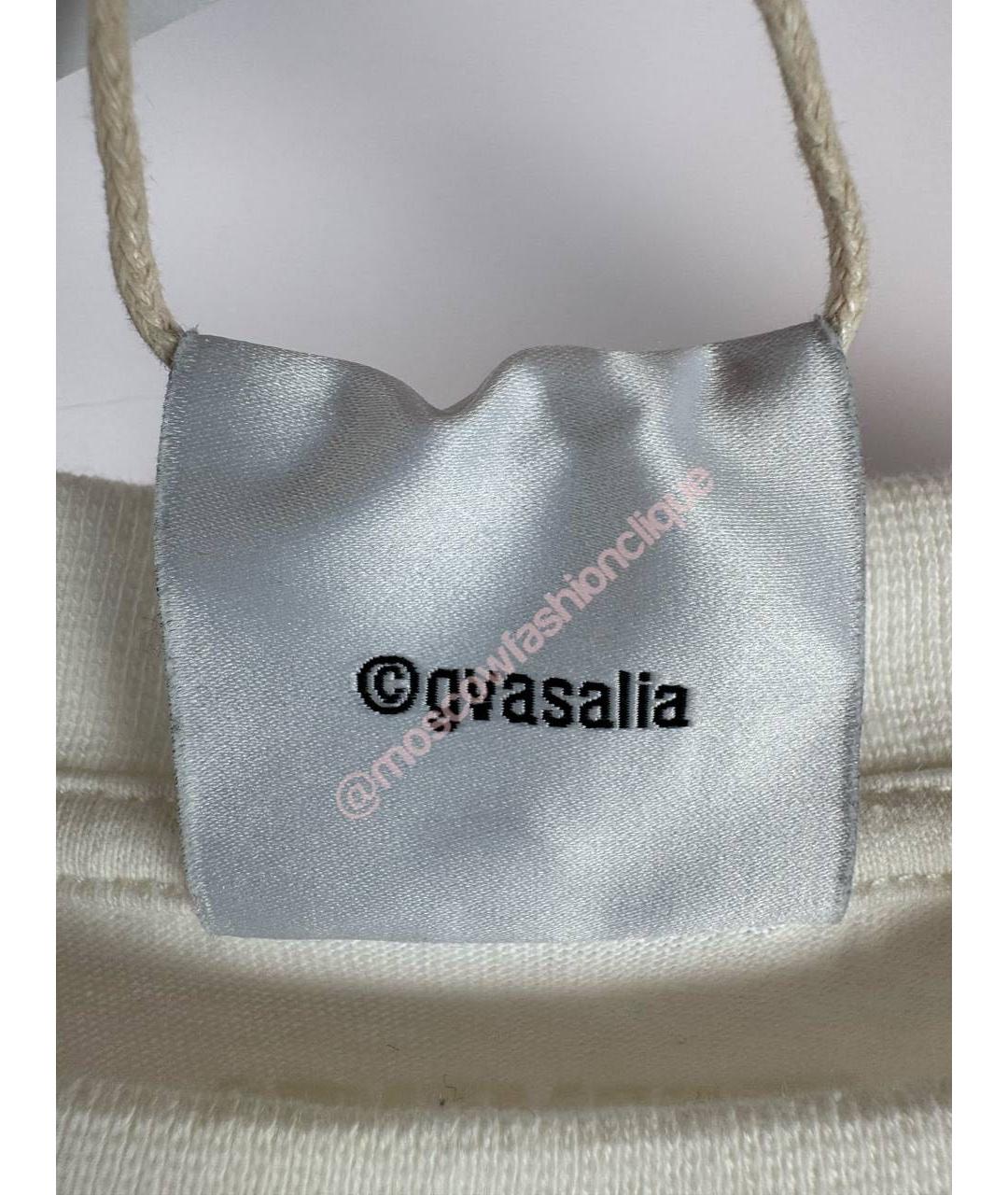 VETEMENTS Белая хлопковая футболка, фото 6