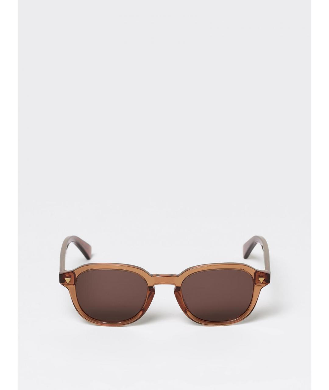 BOTTEGA VENETA Коричневые солнцезащитные очки, фото 2