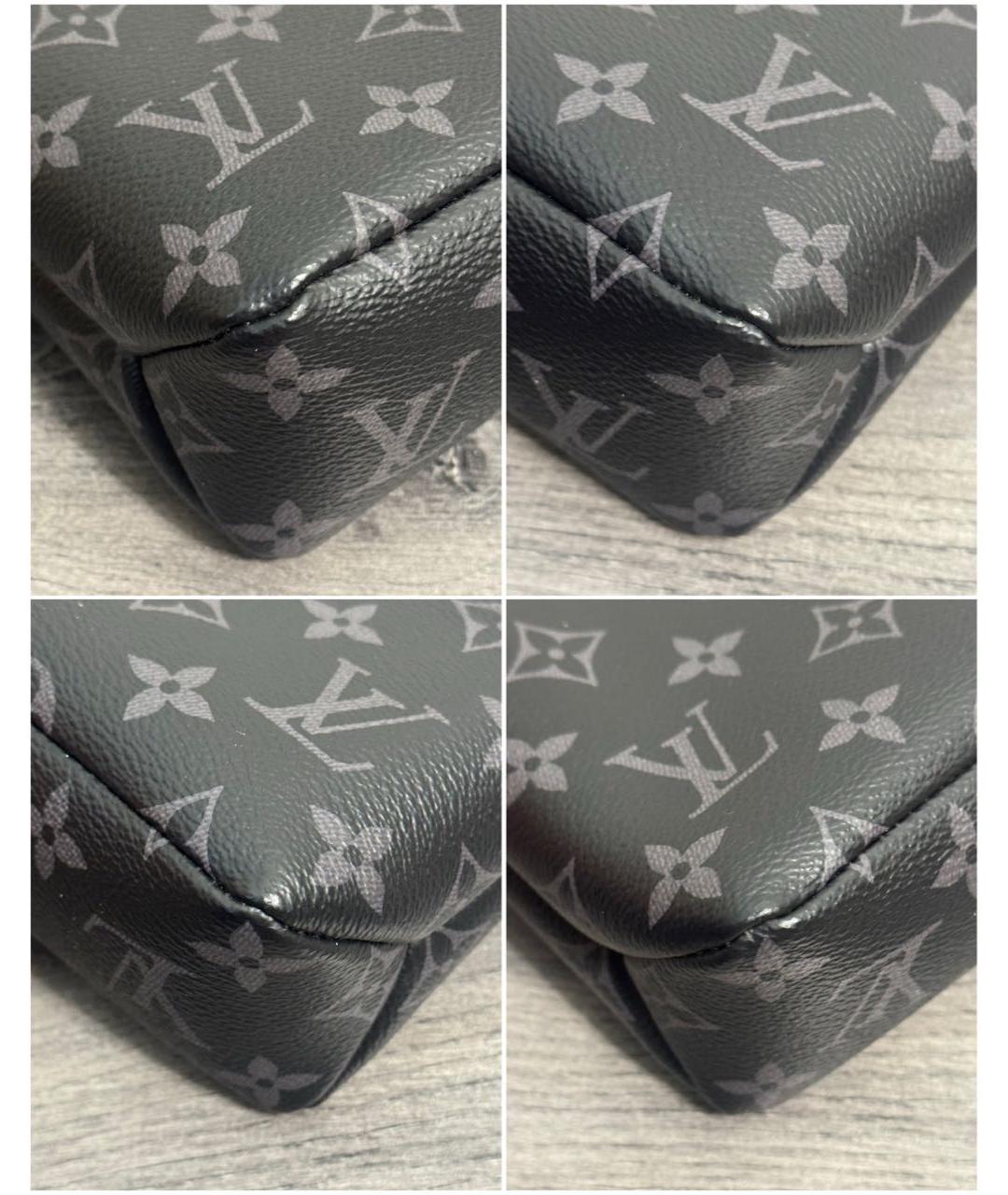 LOUIS VUITTON Черная барсетка, фото 6