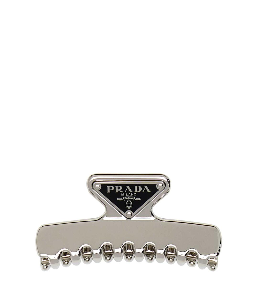 PRADA Серебряная заколка, фото 1