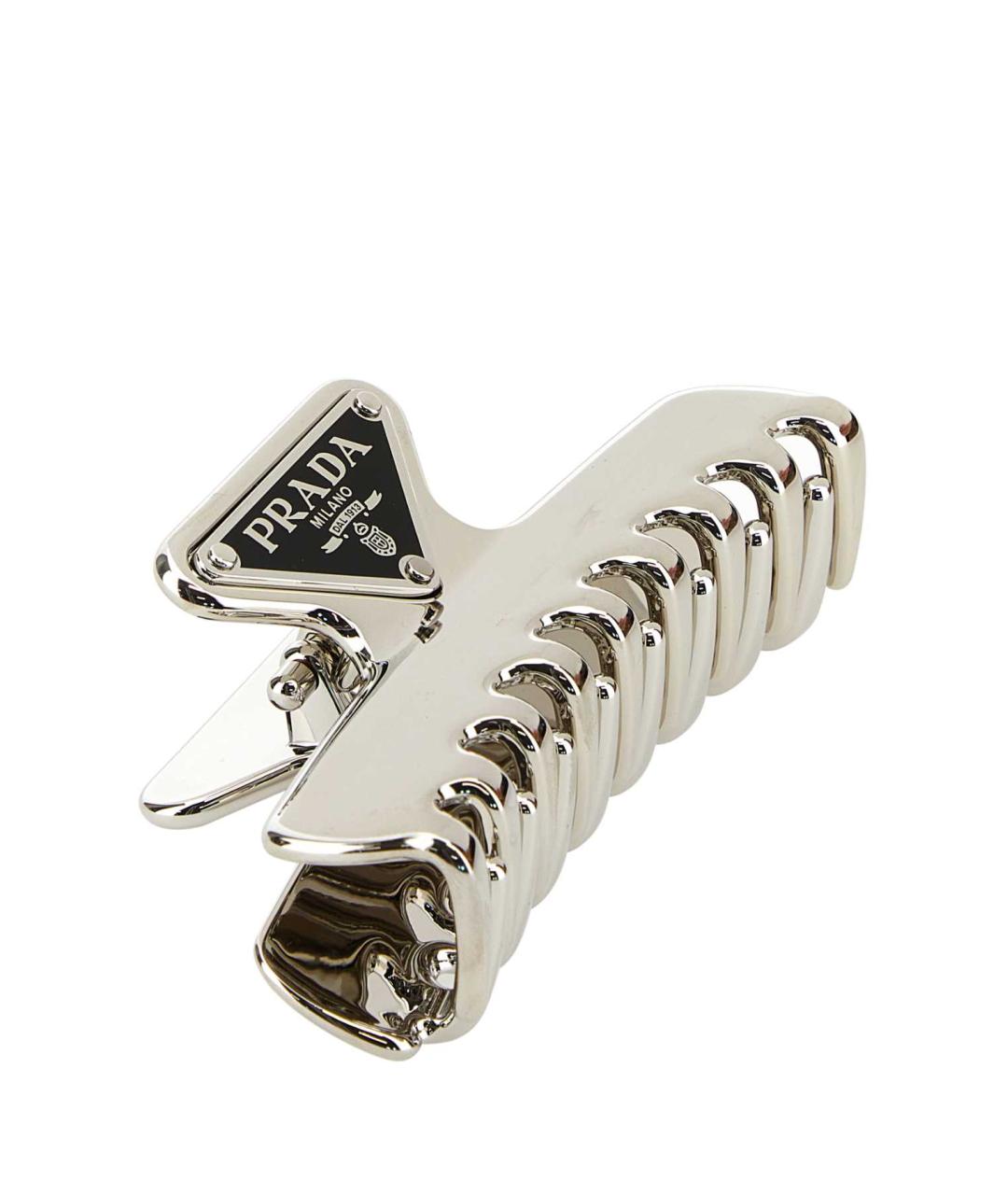 PRADA Серебряная заколка, фото 2