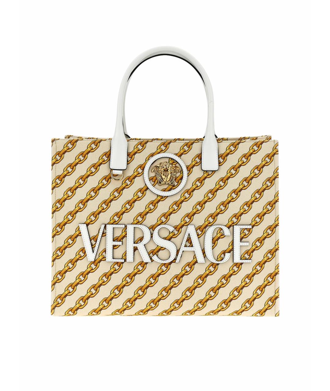 VERSACE Мульти тканевая сумка тоут, фото 1