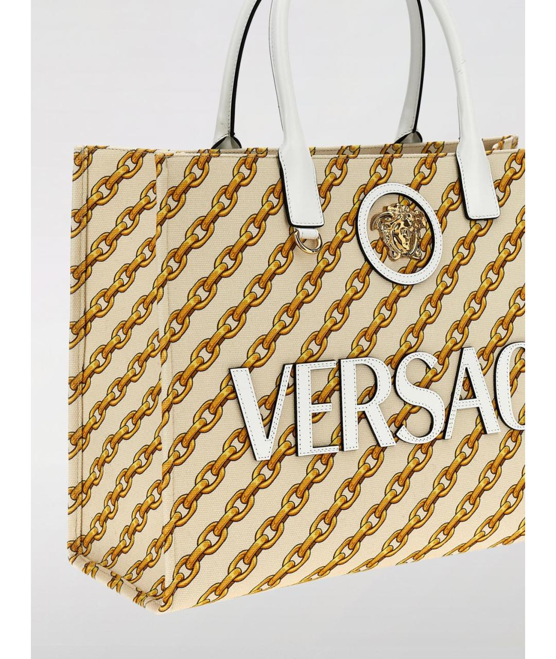 VERSACE Мульти тканевая сумка тоут, фото 3