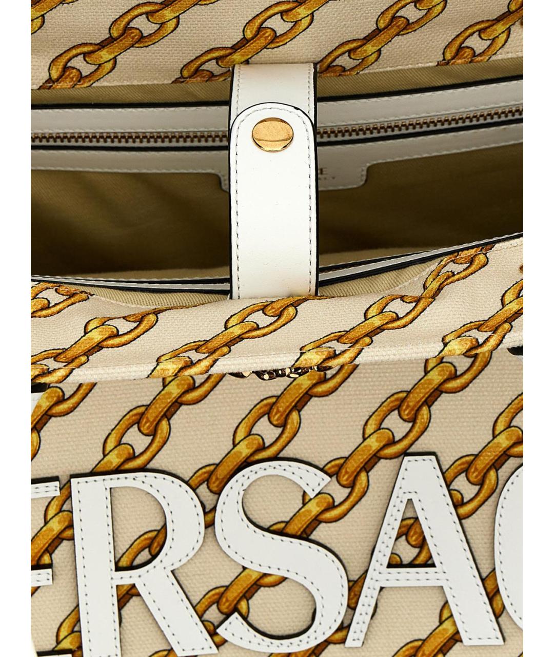 VERSACE Мульти тканевая сумка тоут, фото 4