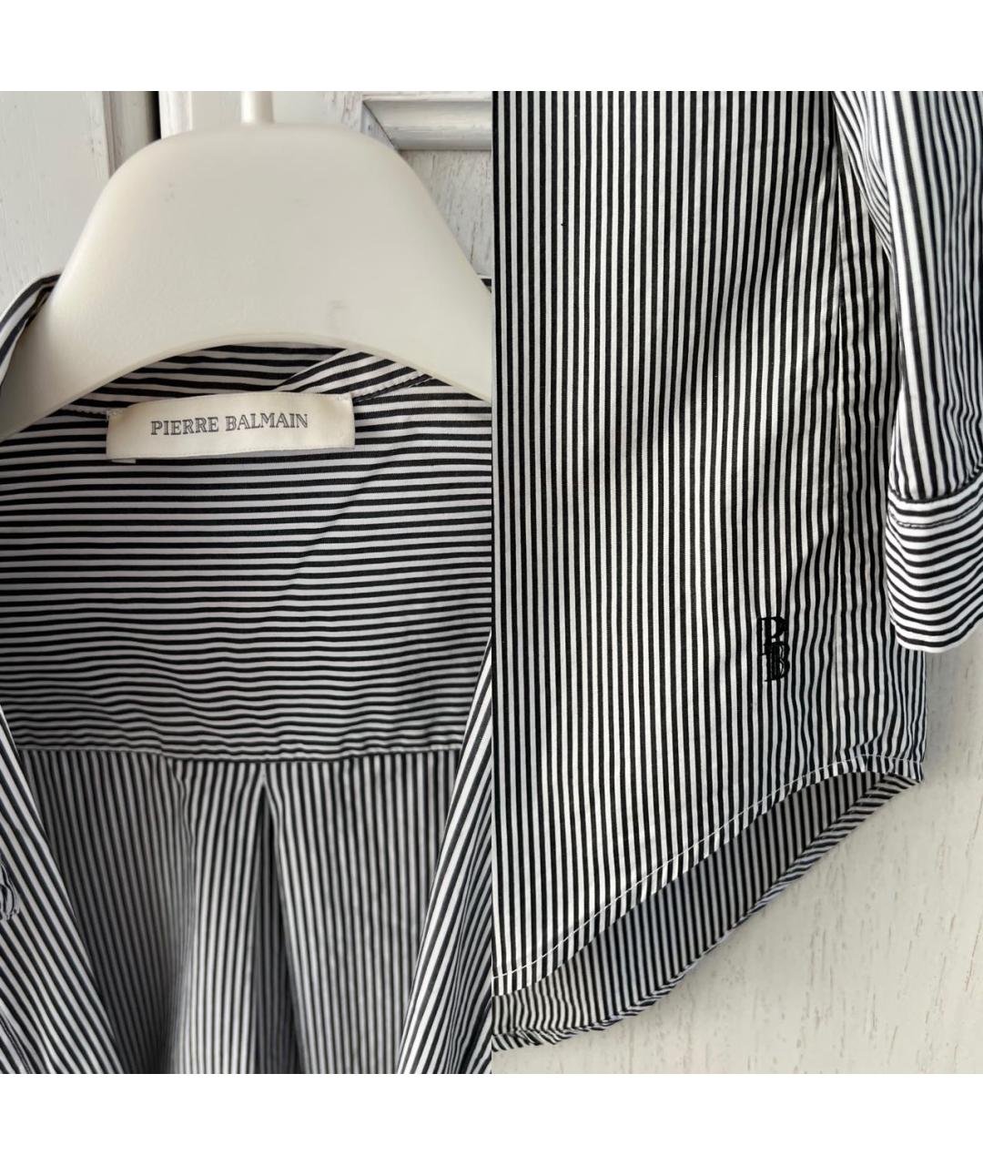 PIERRE BALMAIN Синяя хлопковая рубашка, фото 3