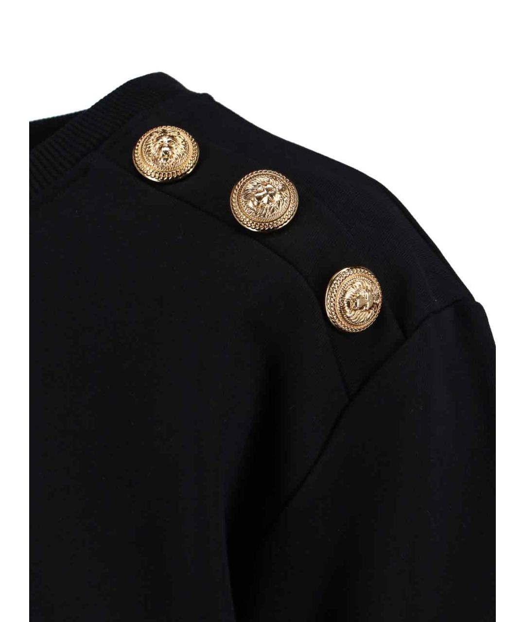 BALMAIN Черный джемпер / свитер, фото 3