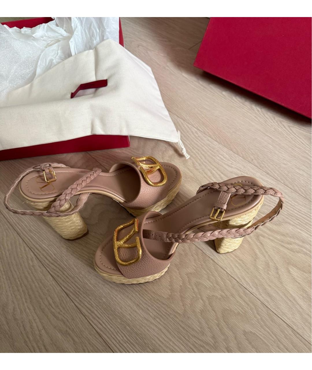 VALENTINO Босоножки из искусственной кожи, фото 5