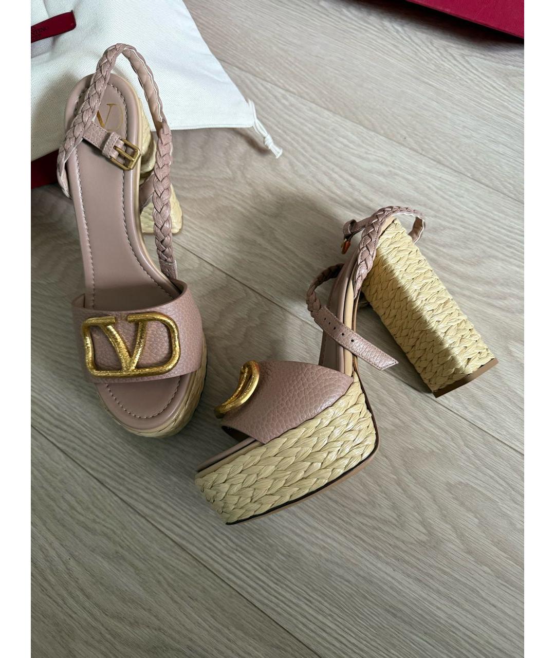 VALENTINO Босоножки из искусственной кожи, фото 7