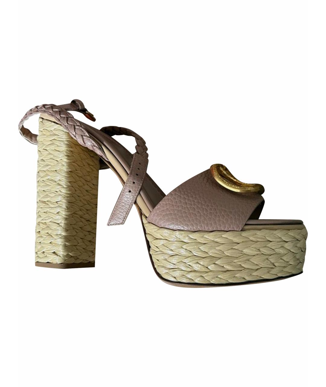VALENTINO Босоножки из искусственной кожи, фото 1