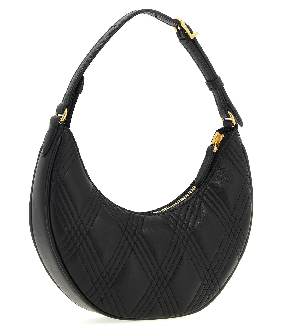 VALENTINO Черная кожаная сумка через плечо, фото 2