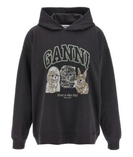 GANNI Худи/толстовка