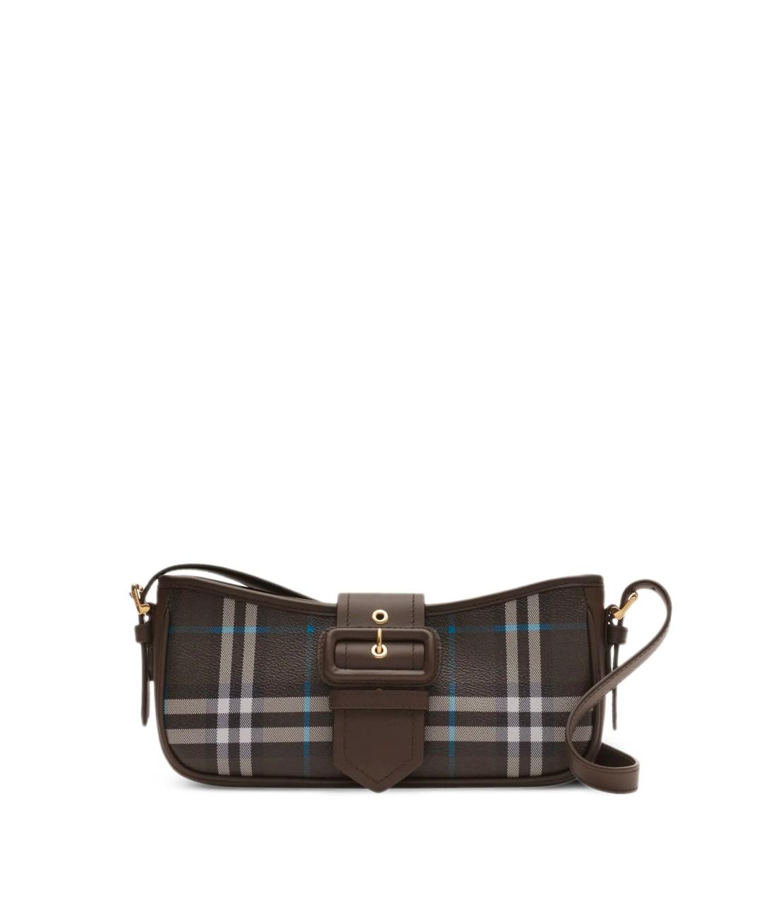BURBERRY Коричневая сумка через плечо, фото 1