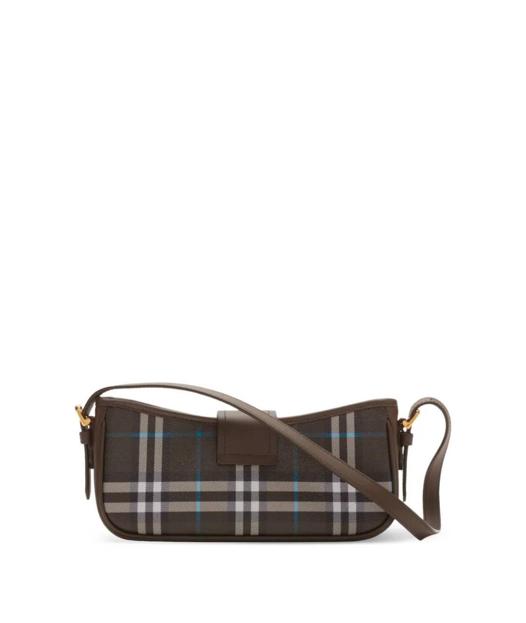 BURBERRY Коричневая сумка через плечо, фото 4