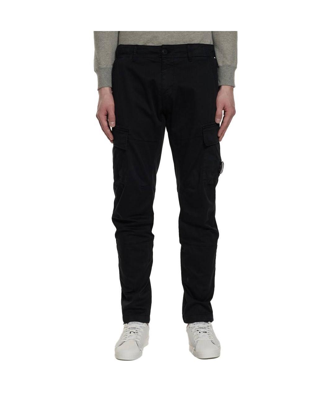 CP COMPANY Черные повседневные брюки, фото 3