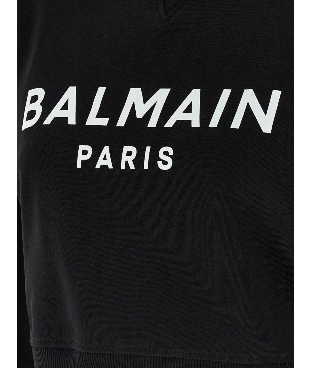 BALMAIN Черный джемпер / свитер, фото 4