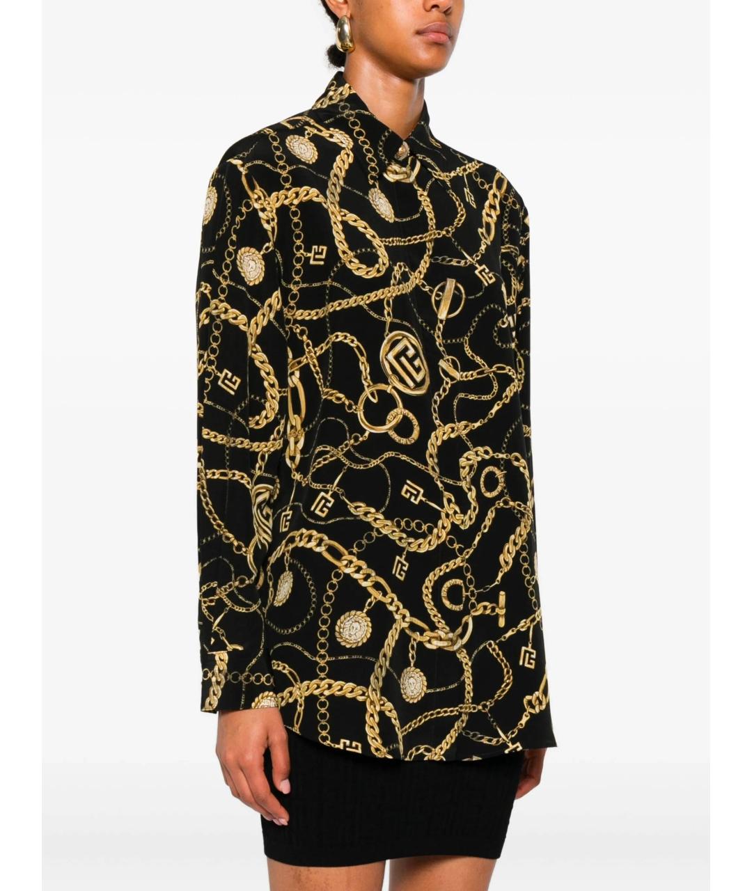 BALMAIN Мульти шелковая рубашка, фото 3