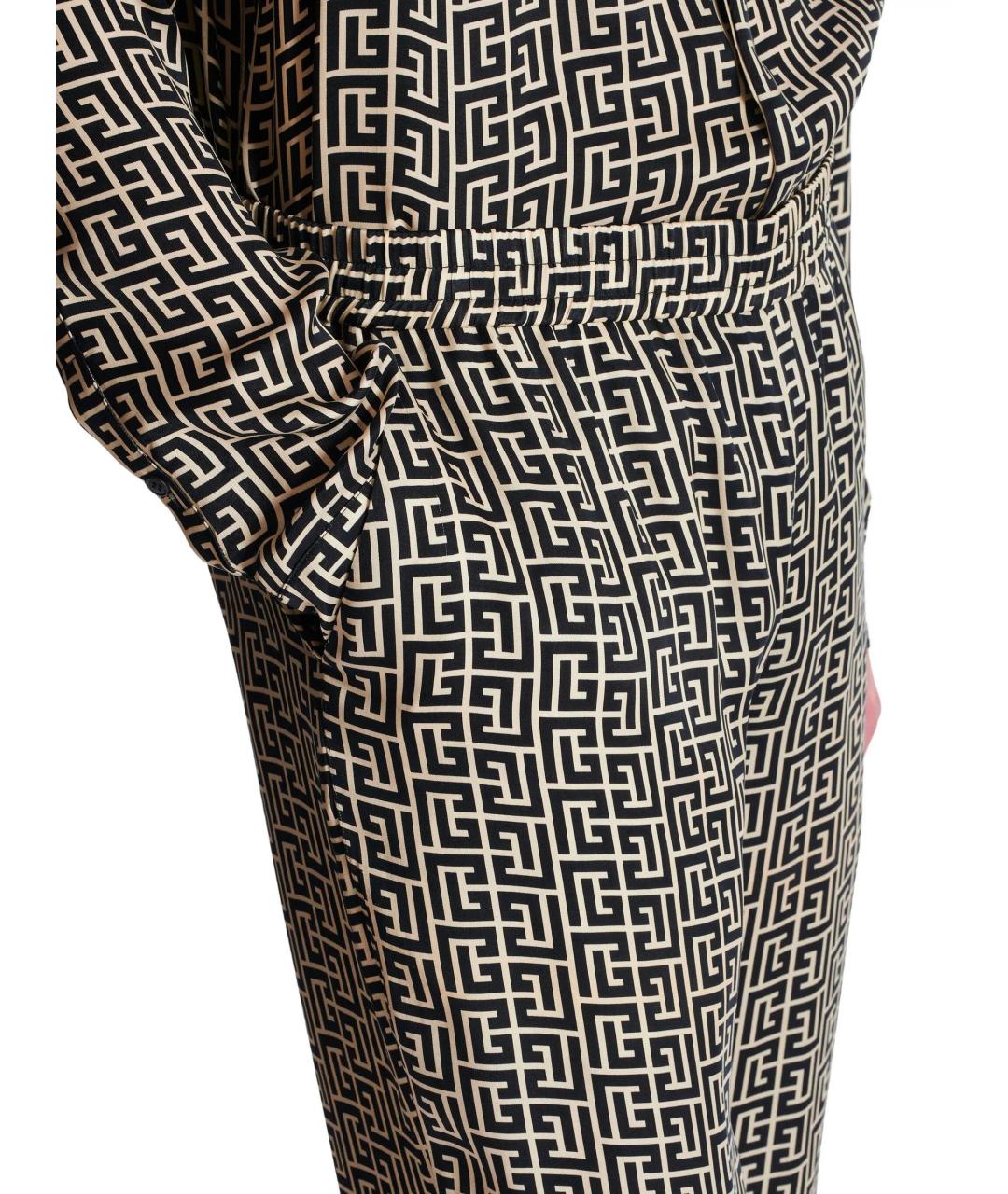 BALMAIN Коричневые повседневные брюки, фото 6