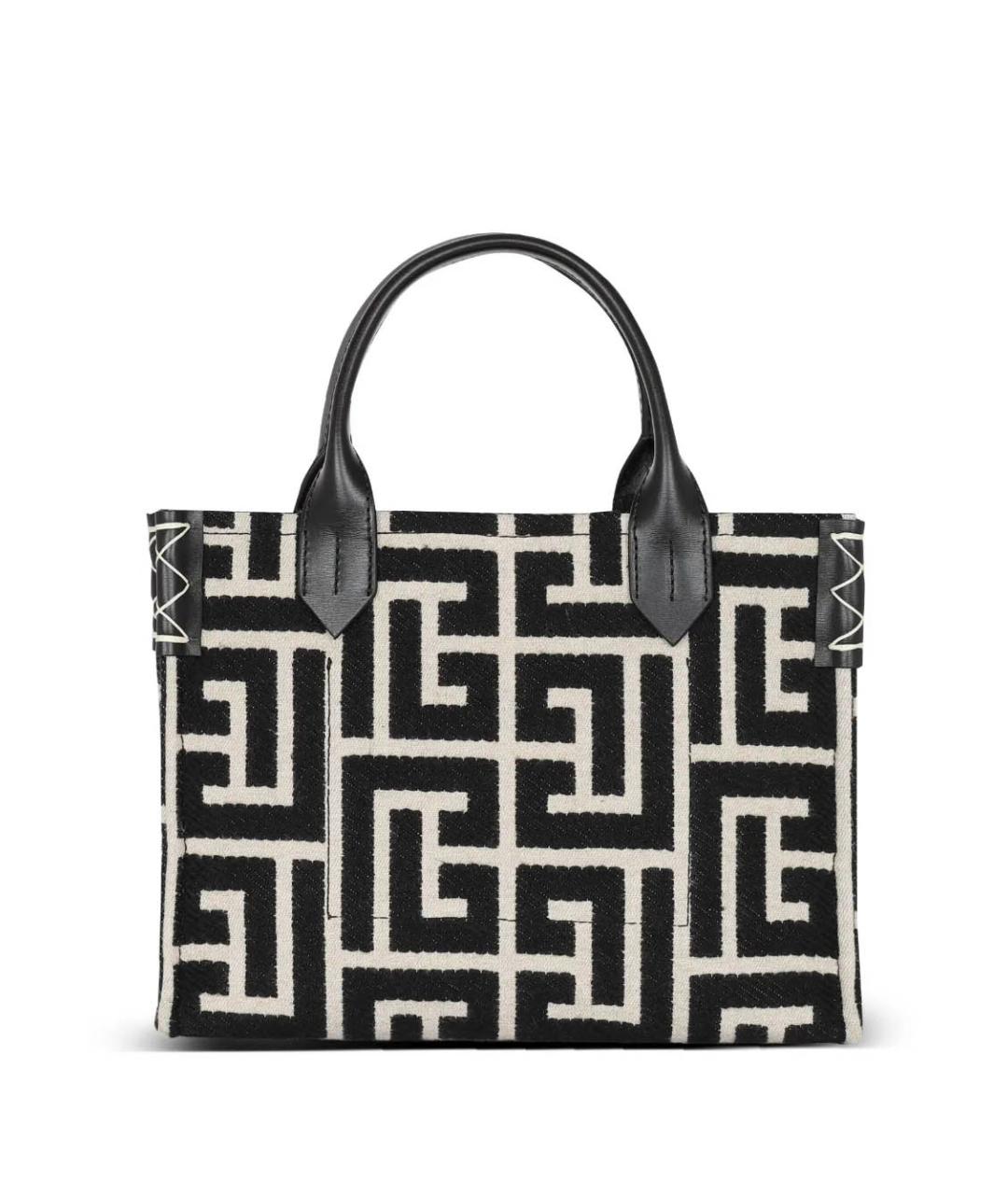 BALMAIN Черная сумка тоут, фото 4