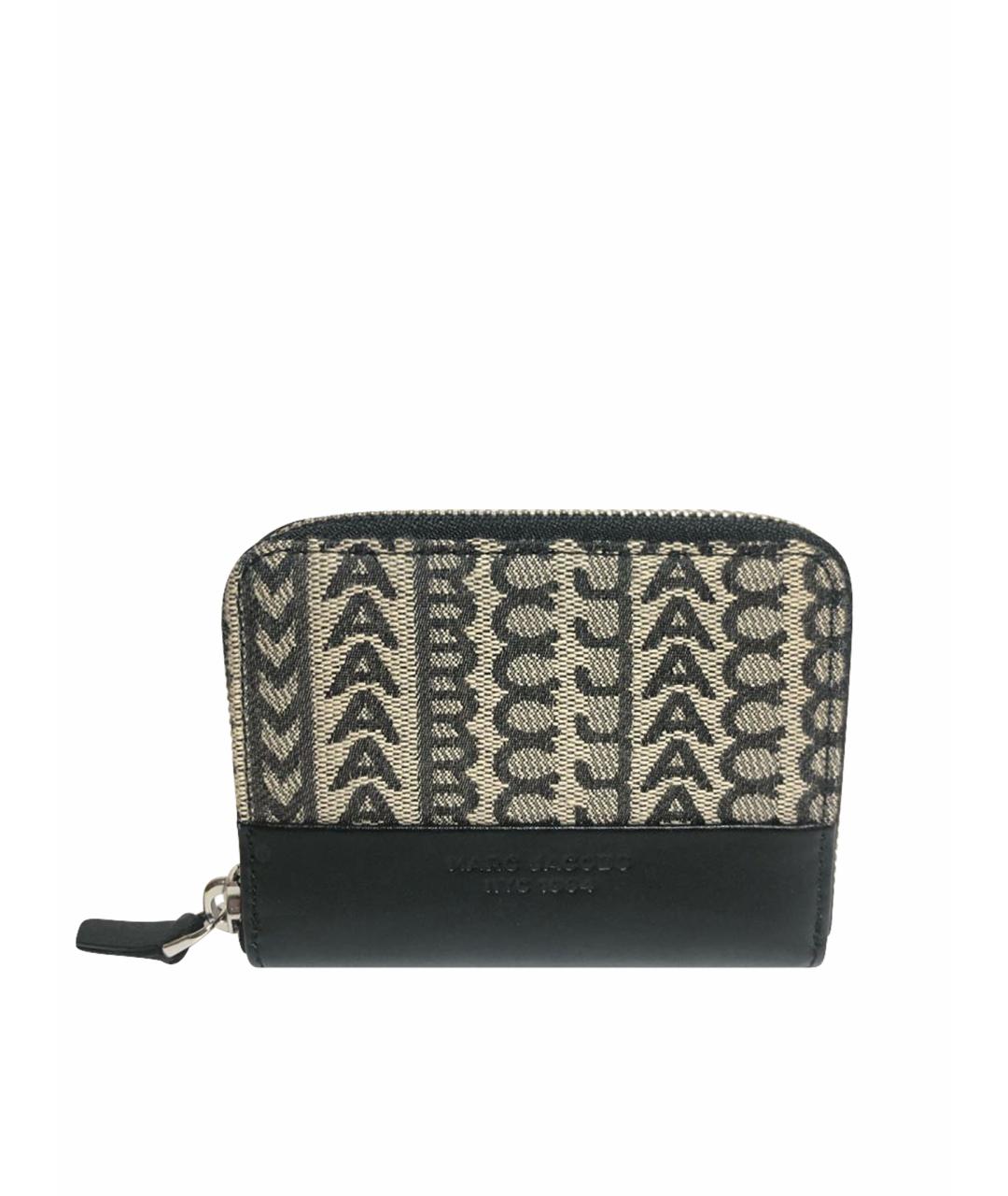 MARC JACOBS Черный кожаный кошелек, фото 1