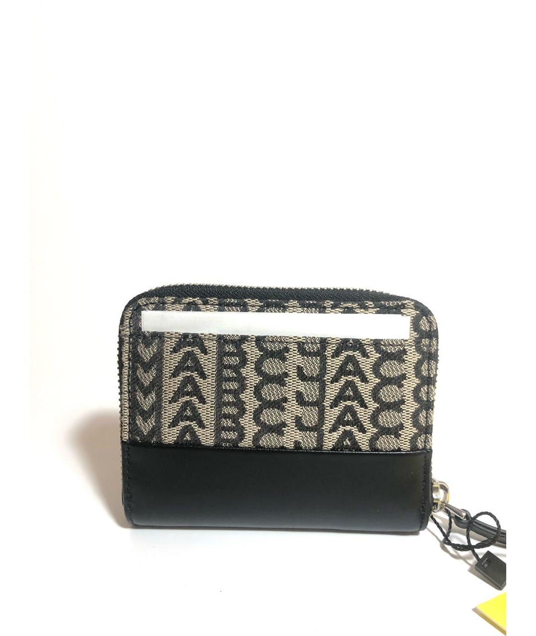 MARC JACOBS Черный кожаный кошелек, фото 3