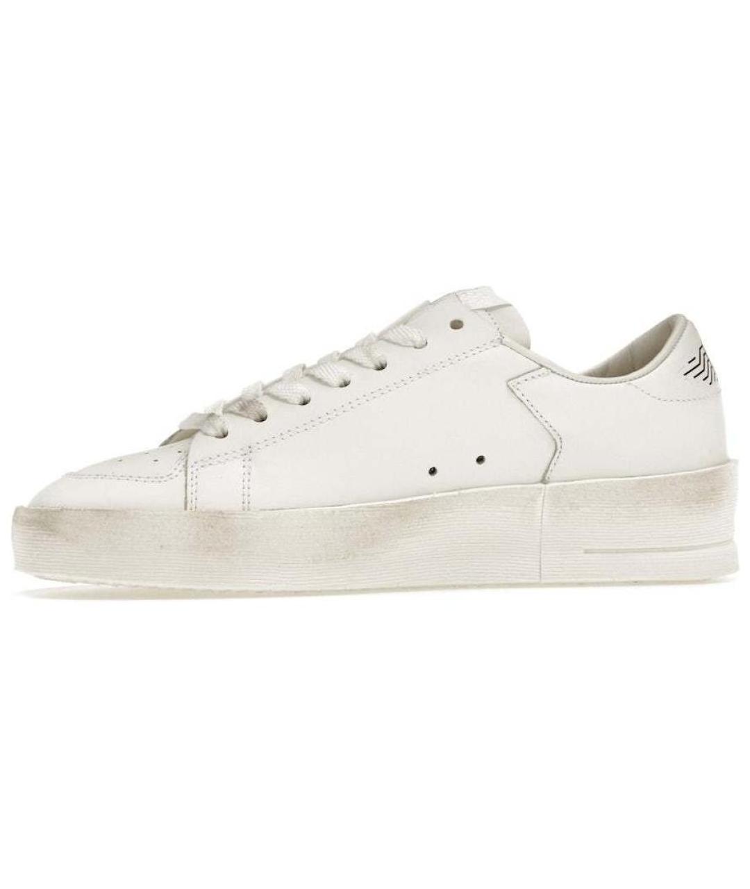 GOLDEN GOOSE DELUXE BRAND Белые низкие кроссовки / кеды, фото 4