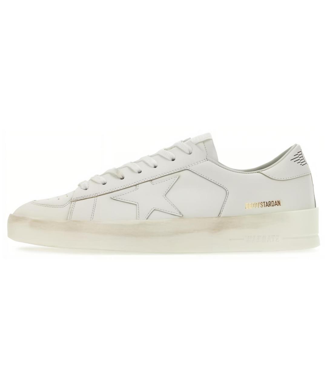 GOLDEN GOOSE DELUXE BRAND Белые низкие кроссовки / кеды, фото 2