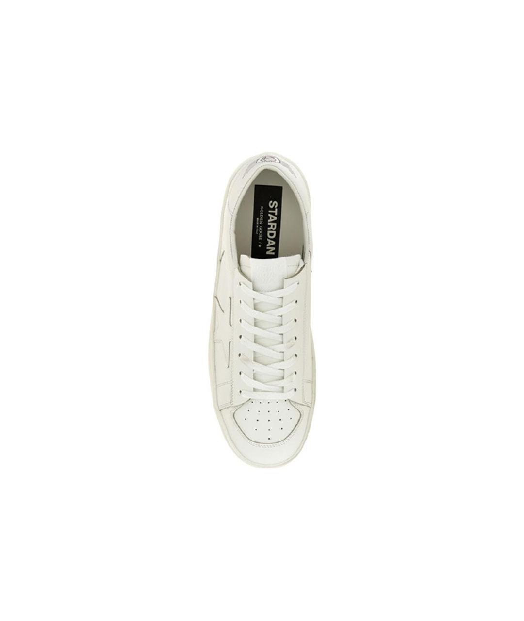 GOLDEN GOOSE DELUXE BRAND Белые низкие кроссовки / кеды, фото 5