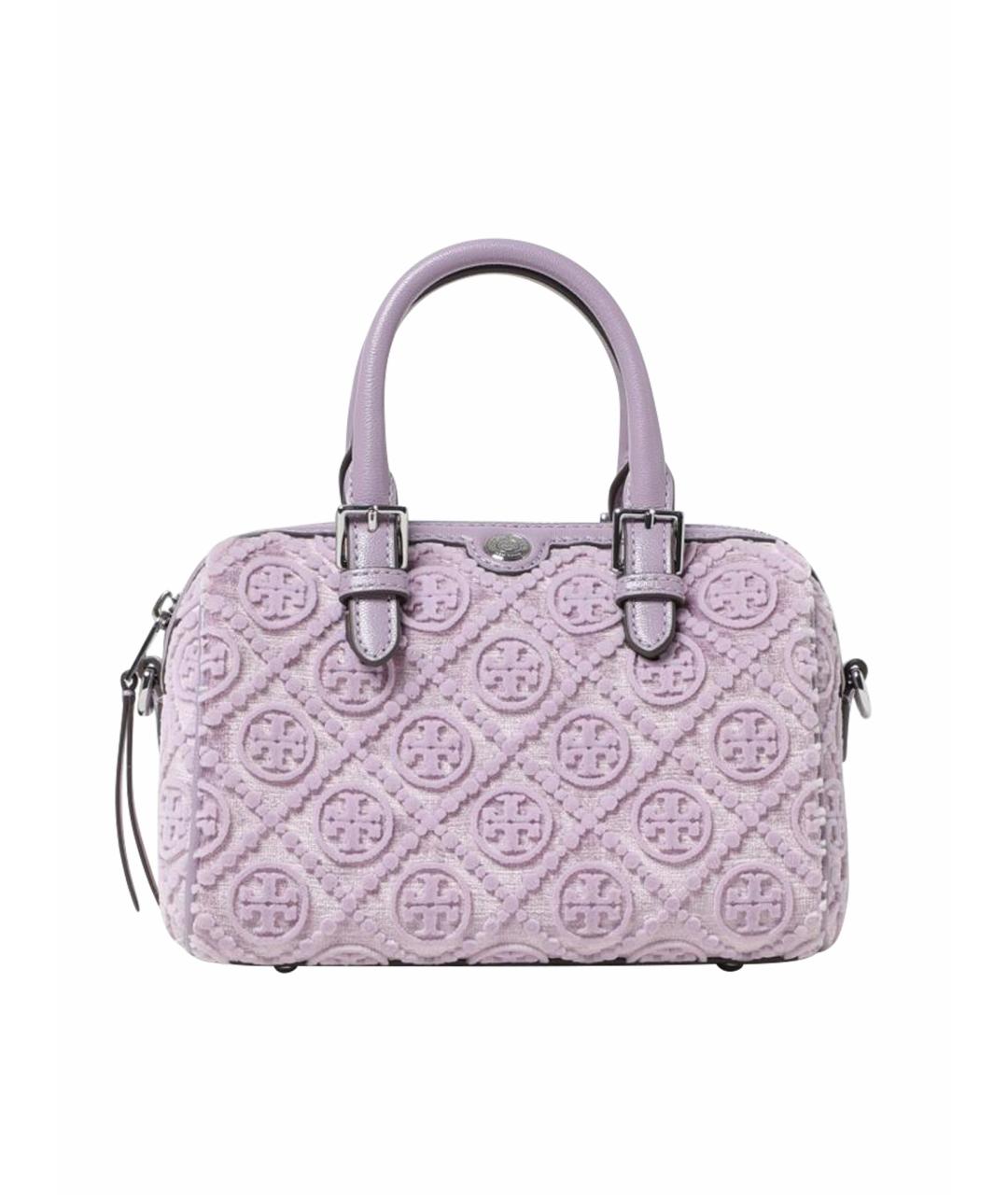TORY BURCH Фиолетовая сумка тоут, фото 1