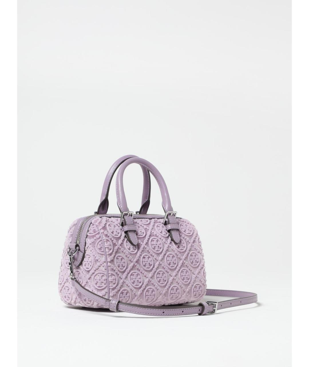 TORY BURCH Фиолетовая сумка тоут, фото 2