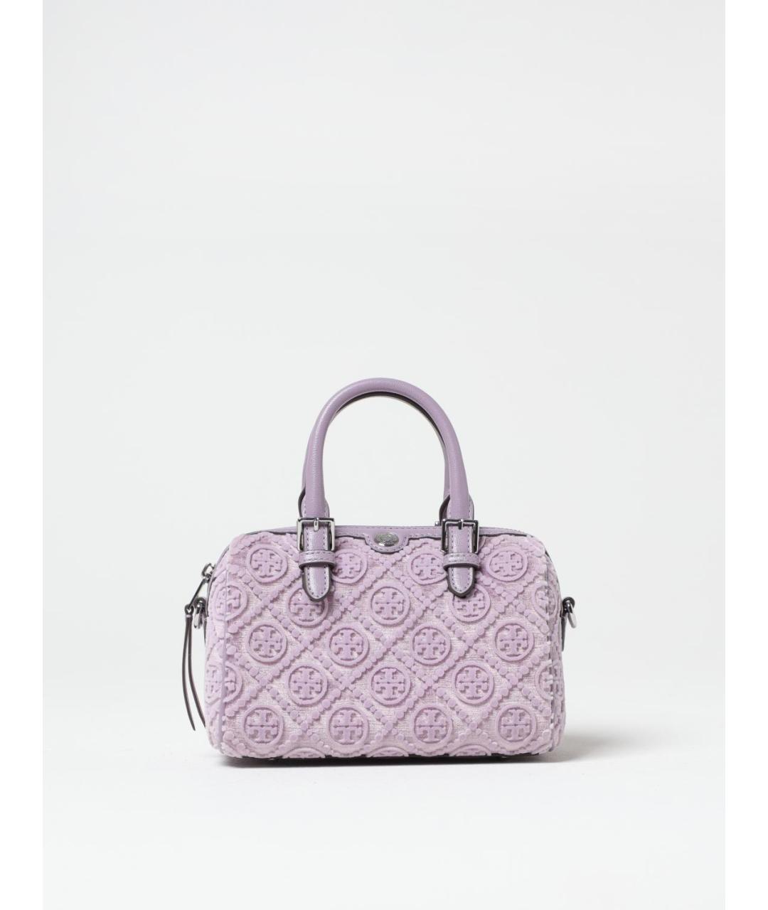 TORY BURCH Фиолетовая сумка тоут, фото 4