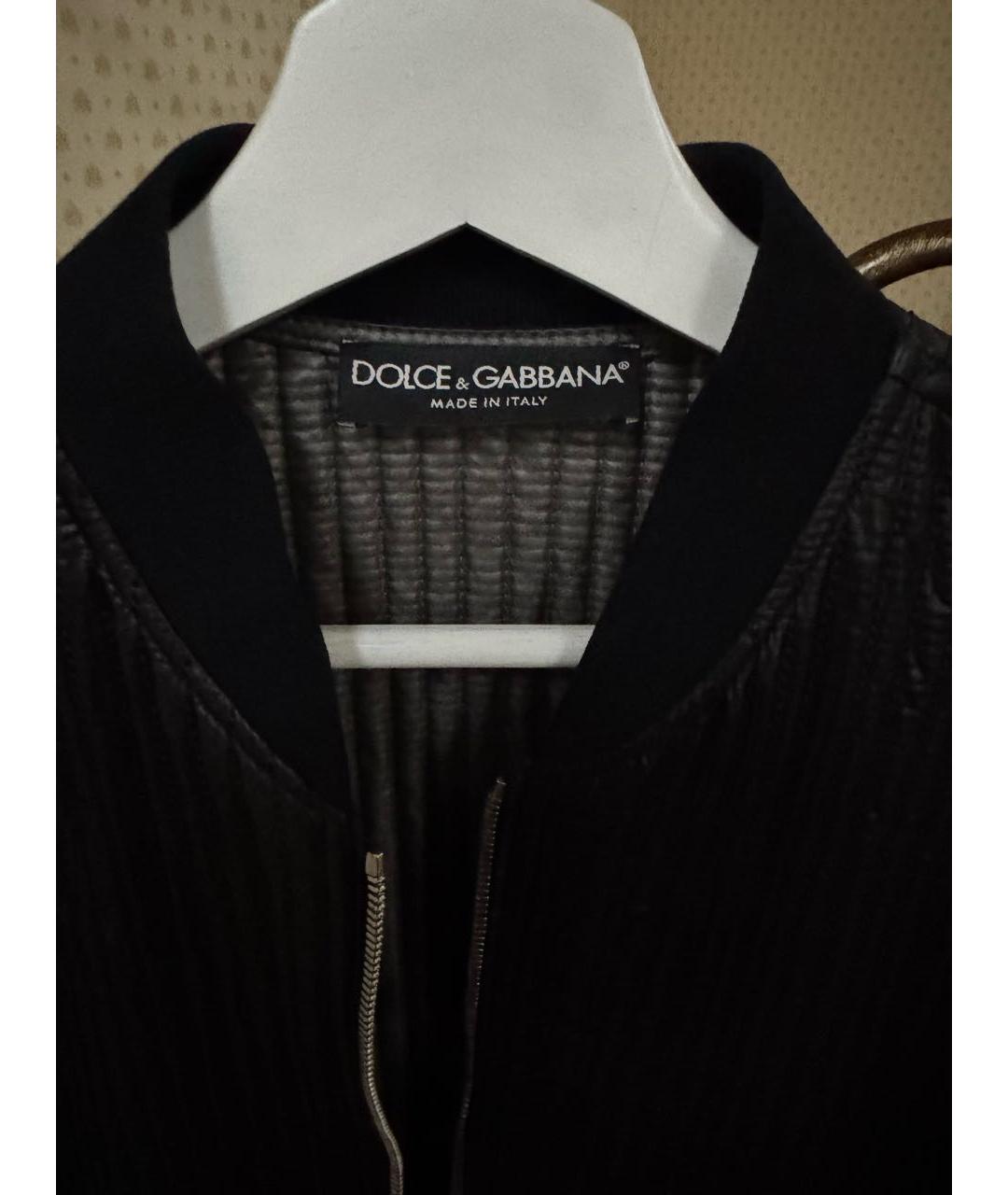 DOLCE&GABBANA Черная куртка, фото 3