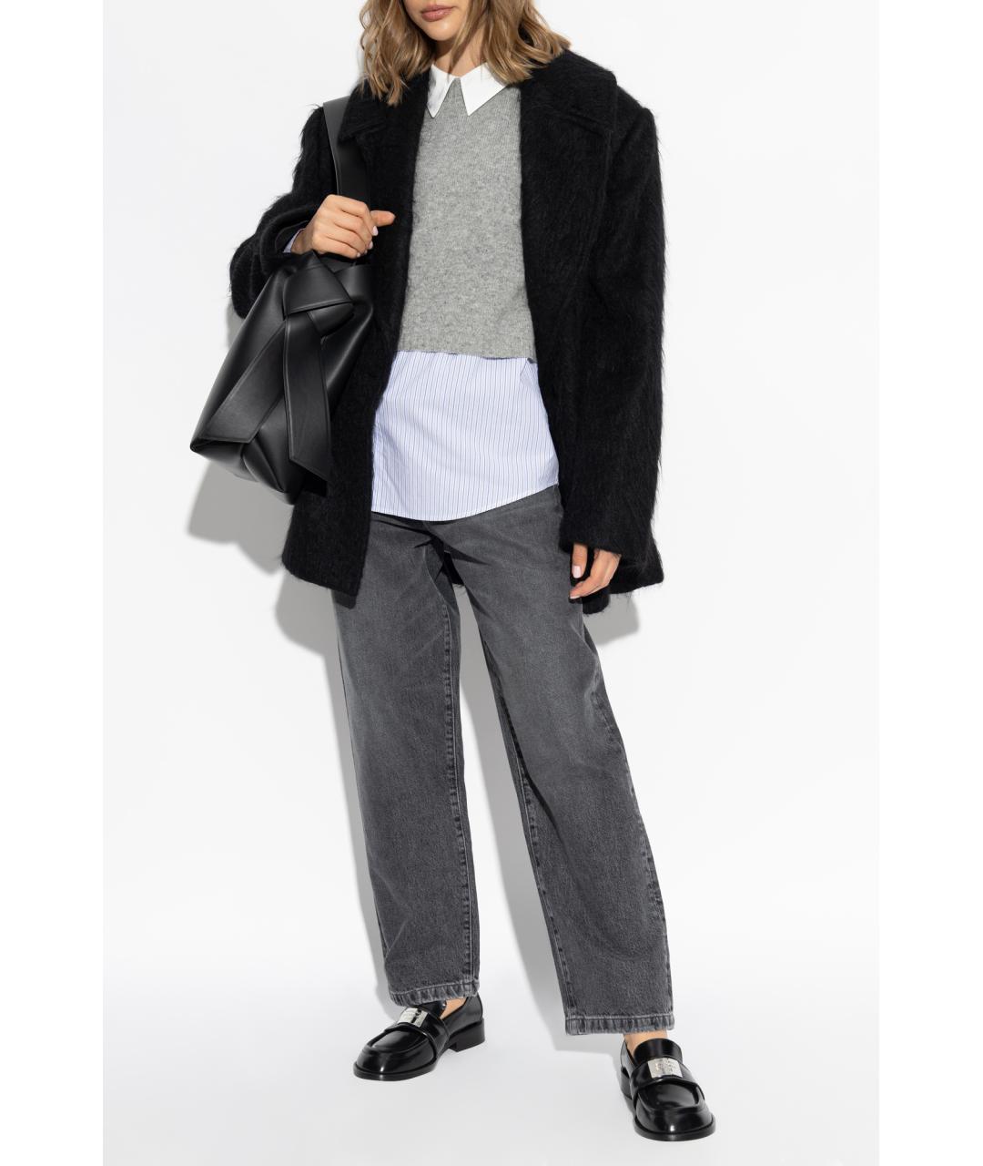 ACNE STUDIOS Черное пальто, фото 7