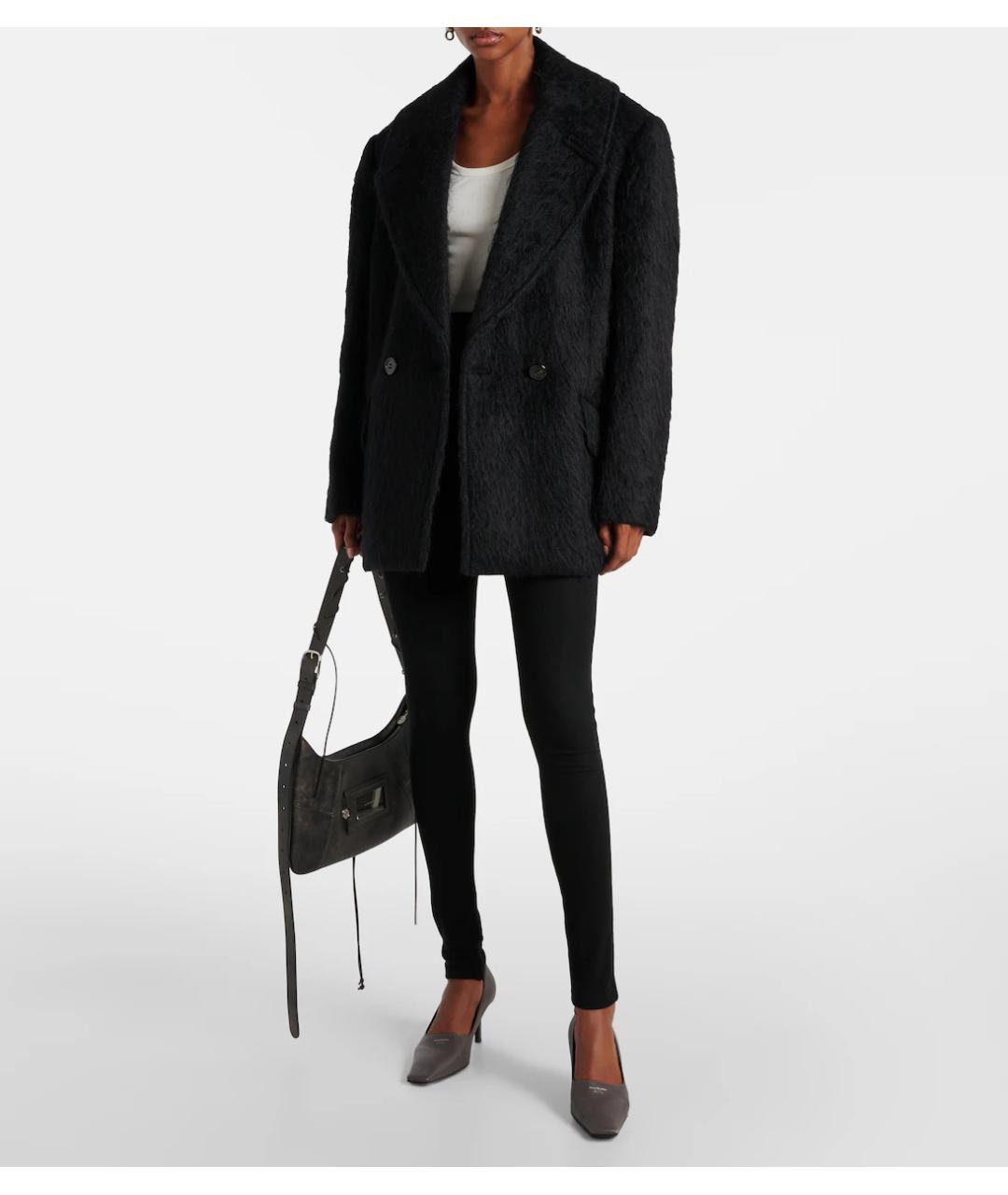 ACNE STUDIOS Черное пальто, фото 2