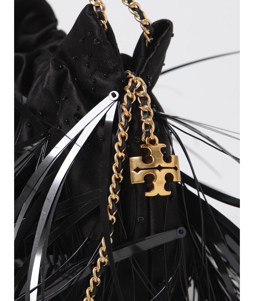 TORY BURCH Черная сумка с короткими ручками, фото 3