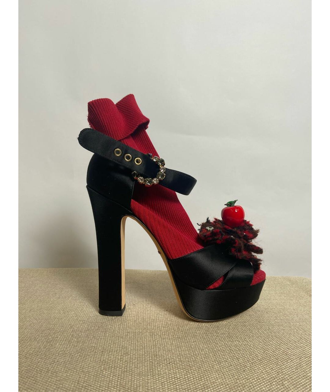 DOLCE&GABBANA Замшевые босоножки, фото 6