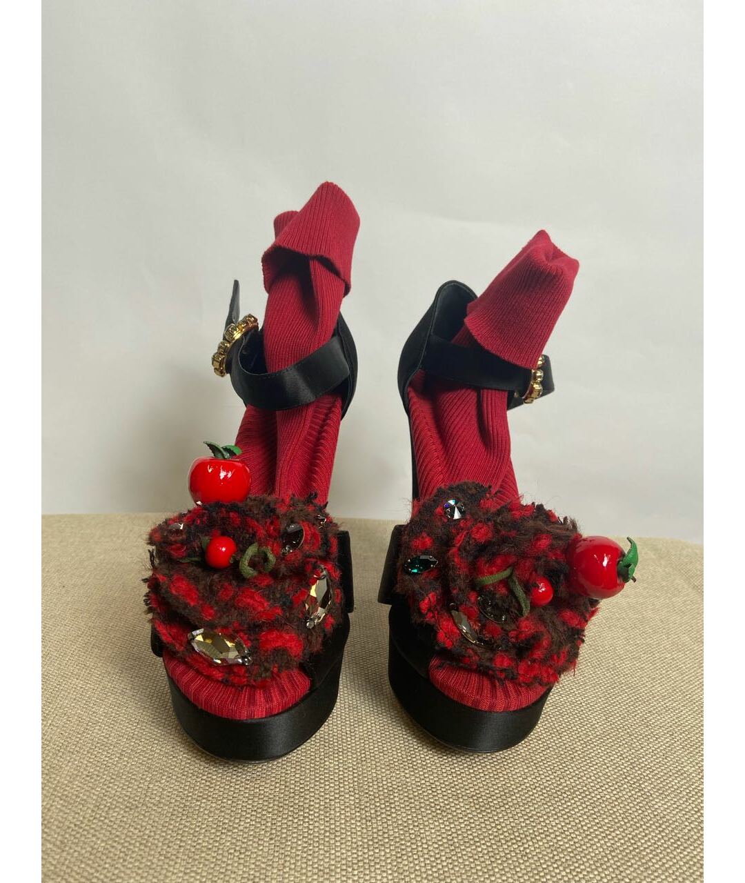 DOLCE&GABBANA Замшевые босоножки, фото 2