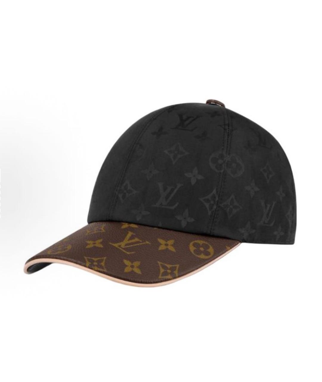 LOUIS VUITTON Коричневая хлопковая кепка, фото 3