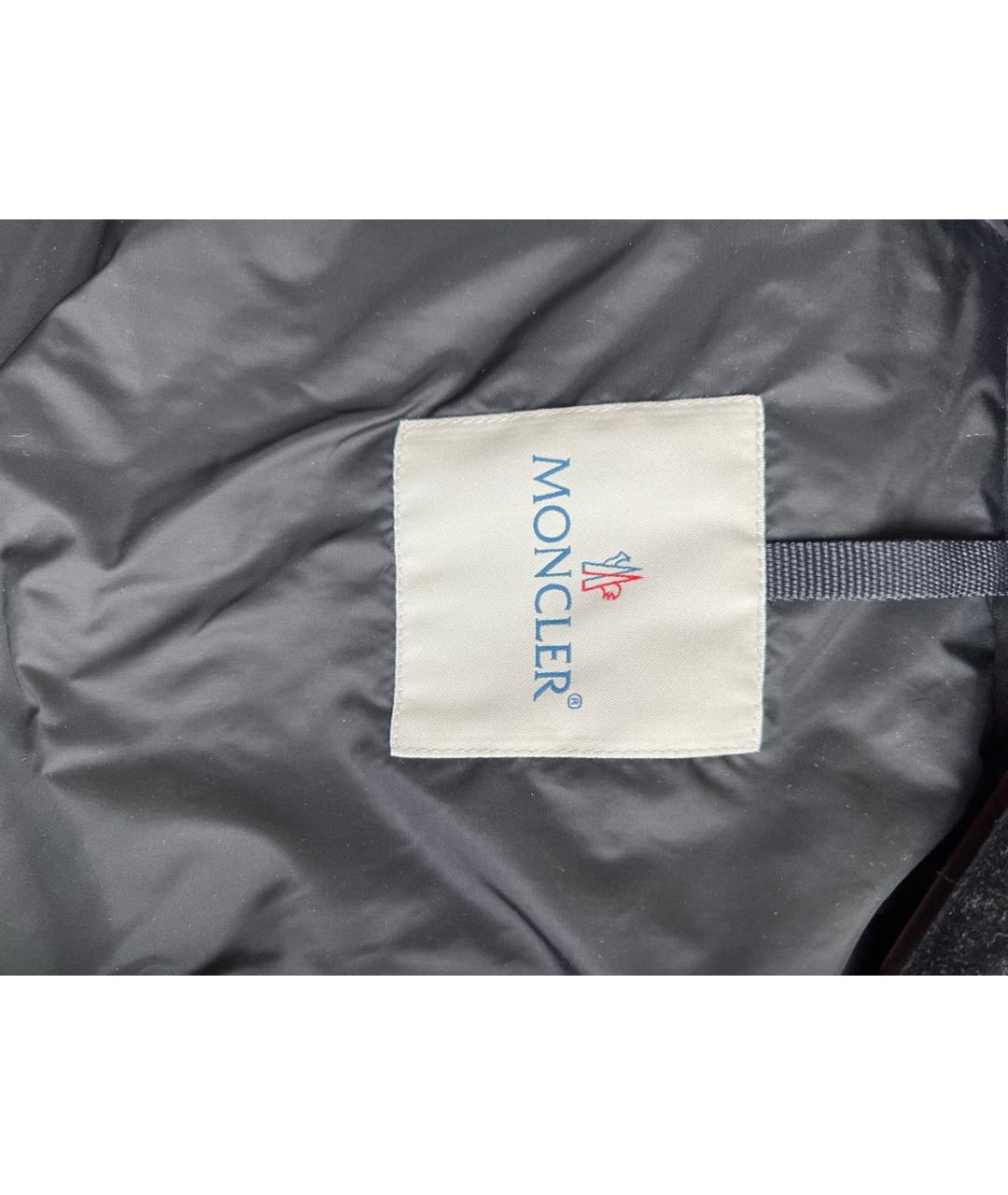 MONCLER Черная кружевная куртка, фото 5