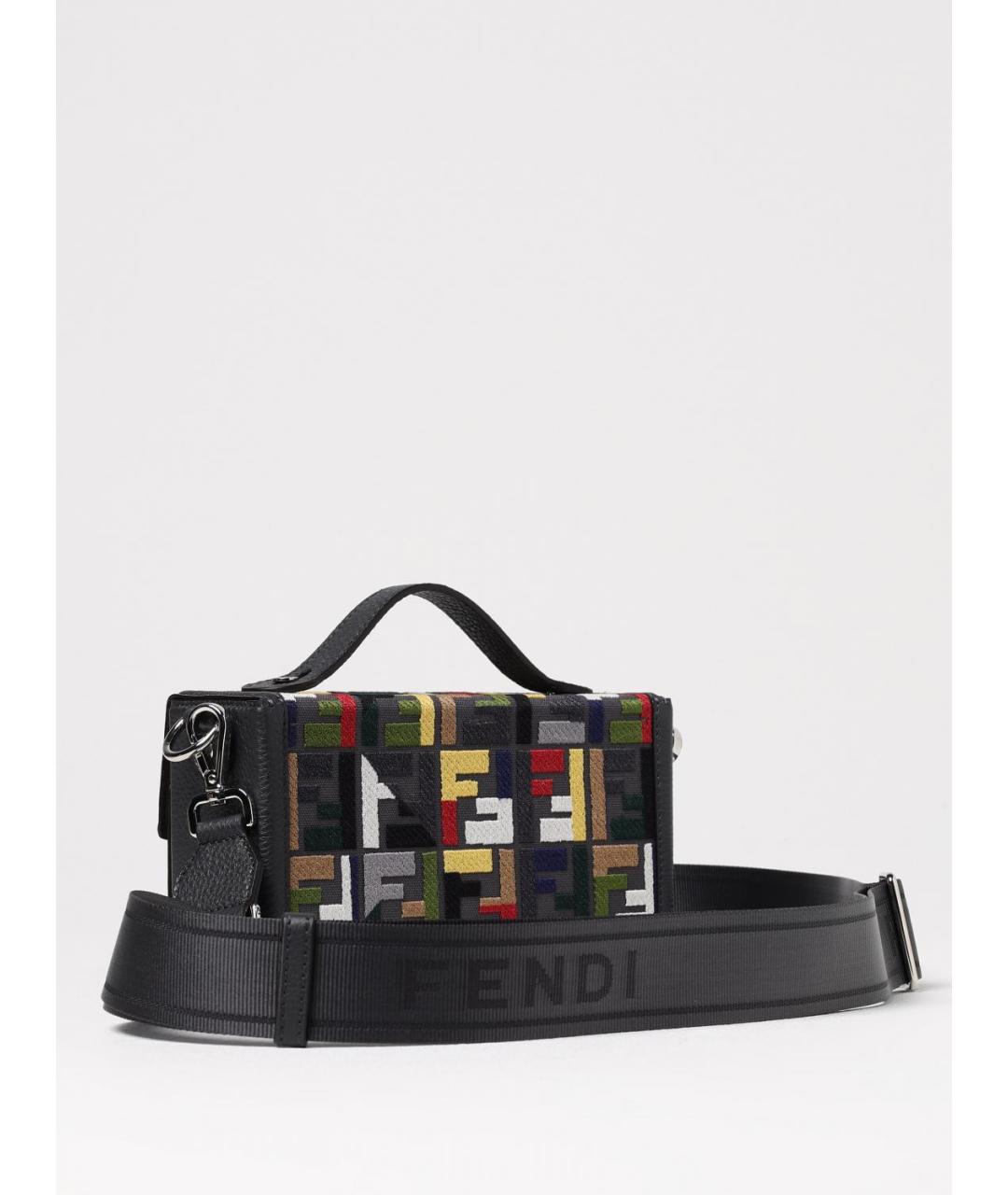 FENDI Мульти тканевая сумка на плечо, фото 3