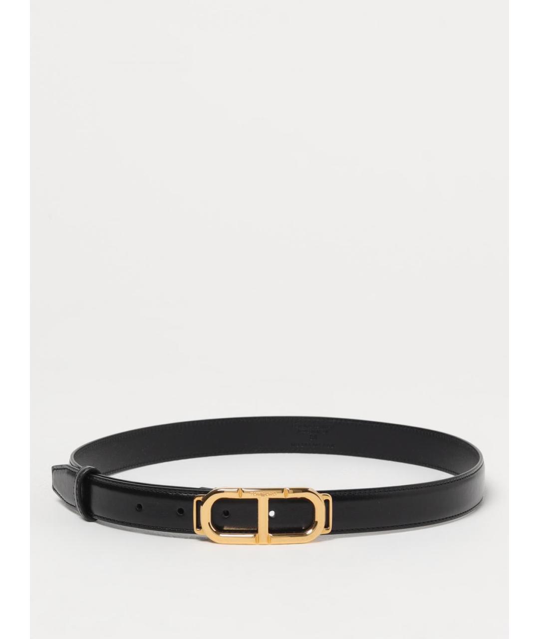 TOM FORD Черный ремень, фото 4
