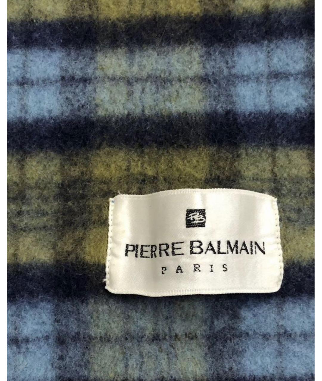 PIERRE BALMAIN Мульти шерстяной шарф, фото 3
