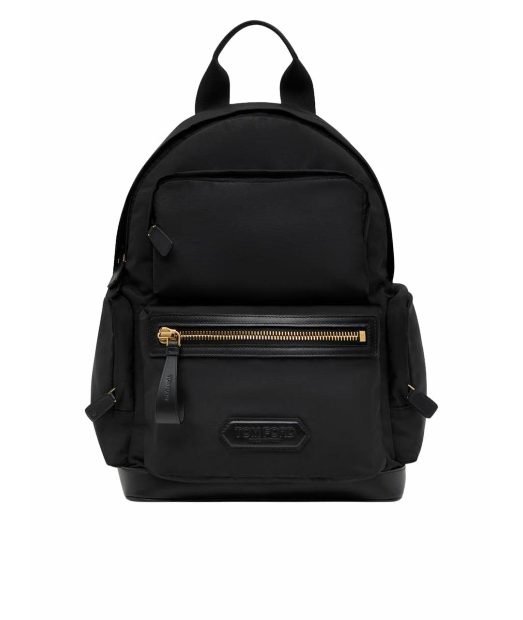 TOM FORD Черный синтетический рюкзак, фото 1