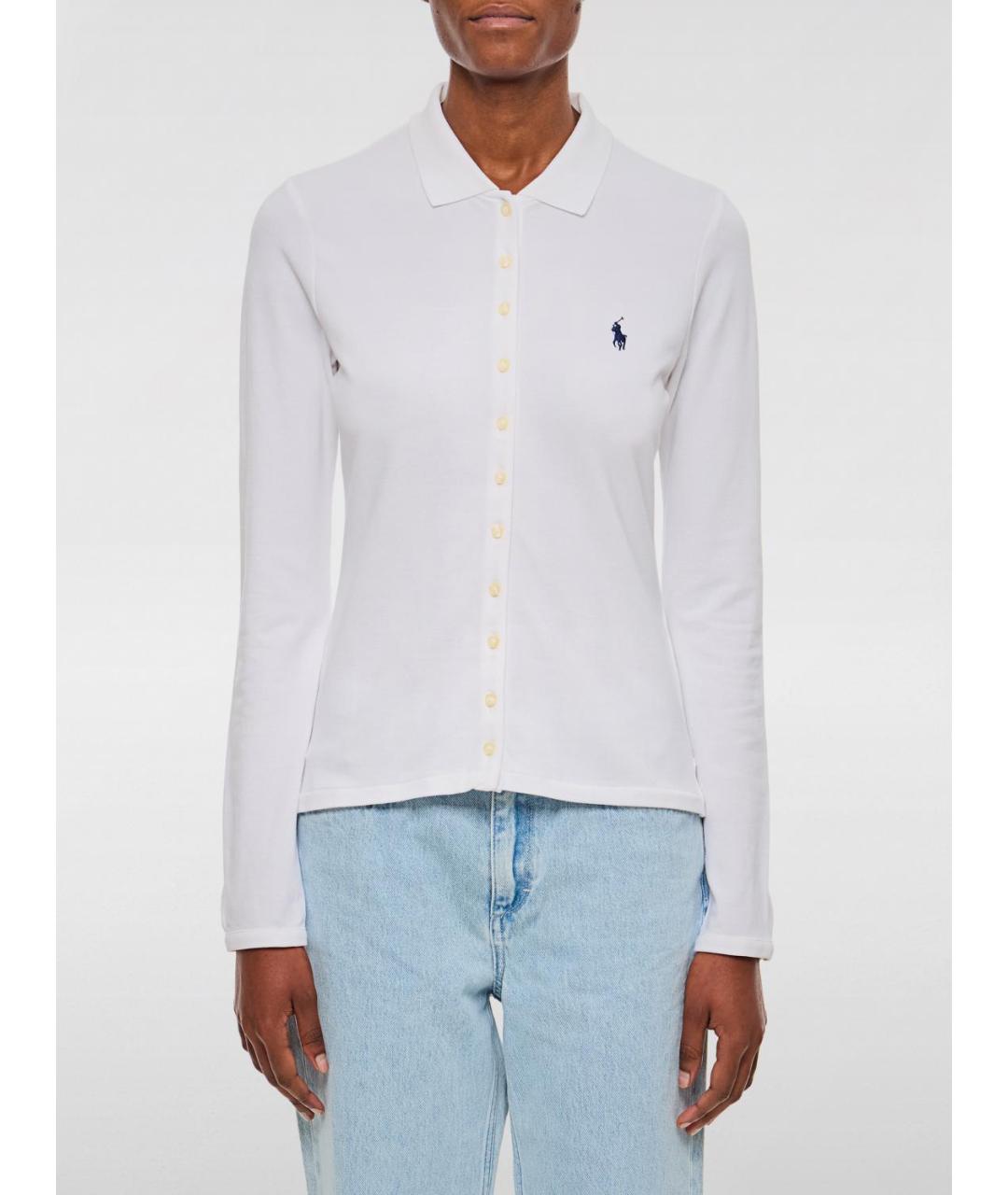 POLO RALPH LAUREN Белая рубашка, фото 2