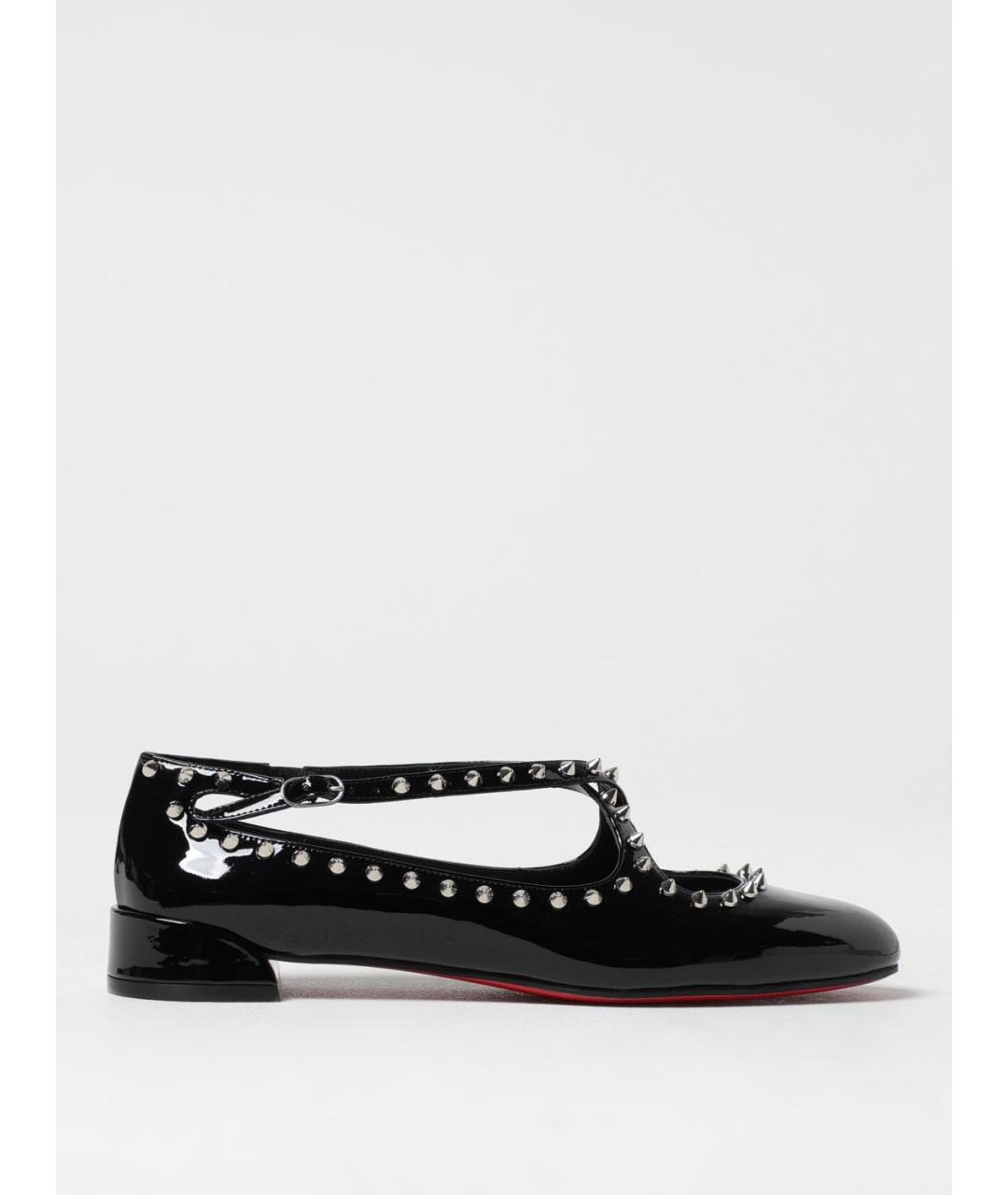 CHRISTIAN LOUBOUTIN Черные балетки, фото 5