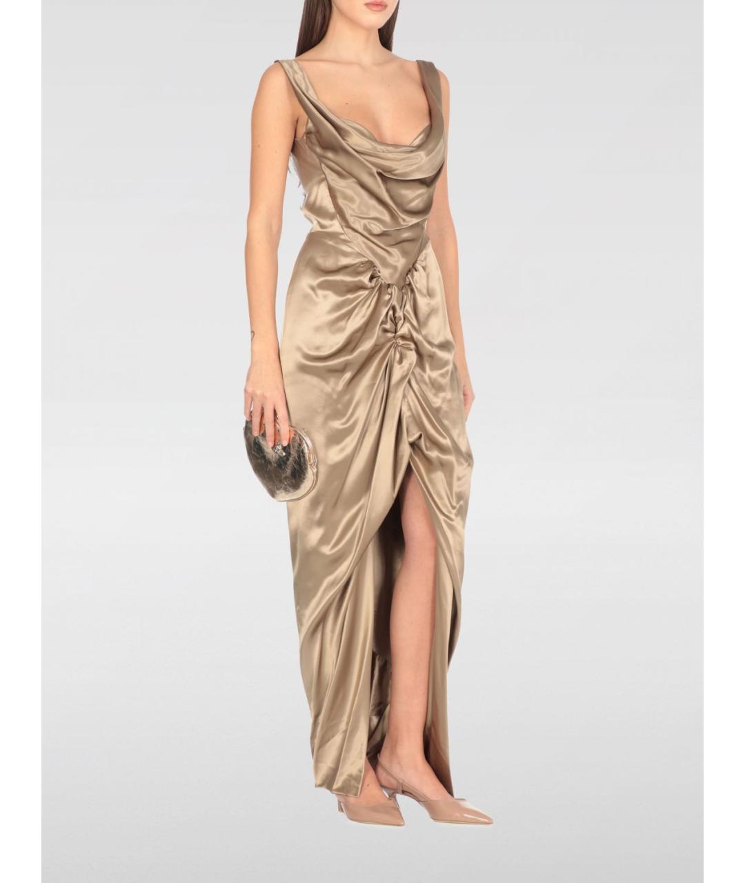 VIVIENNE WESTWOOD Зеленые платье, фото 2