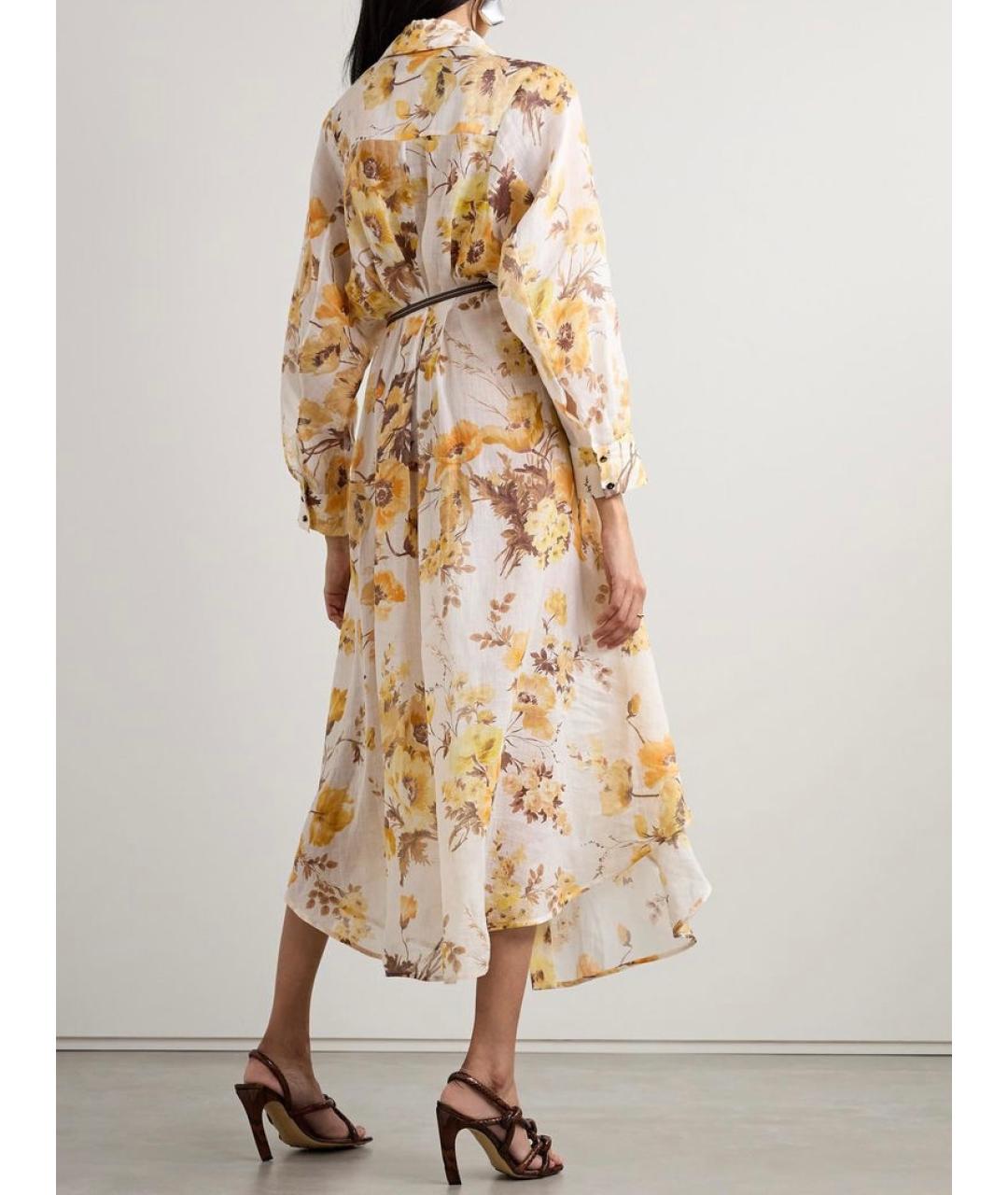 ZIMMERMANN Мульти повседневное платье, фото 9