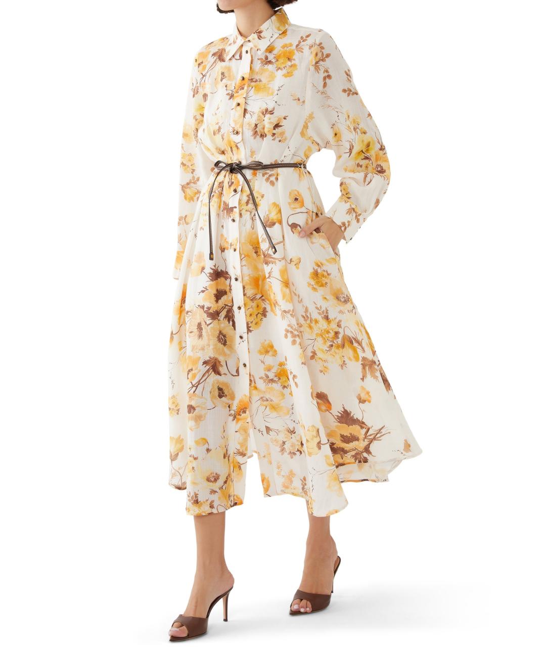 ZIMMERMANN Мульти повседневное платье, фото 3