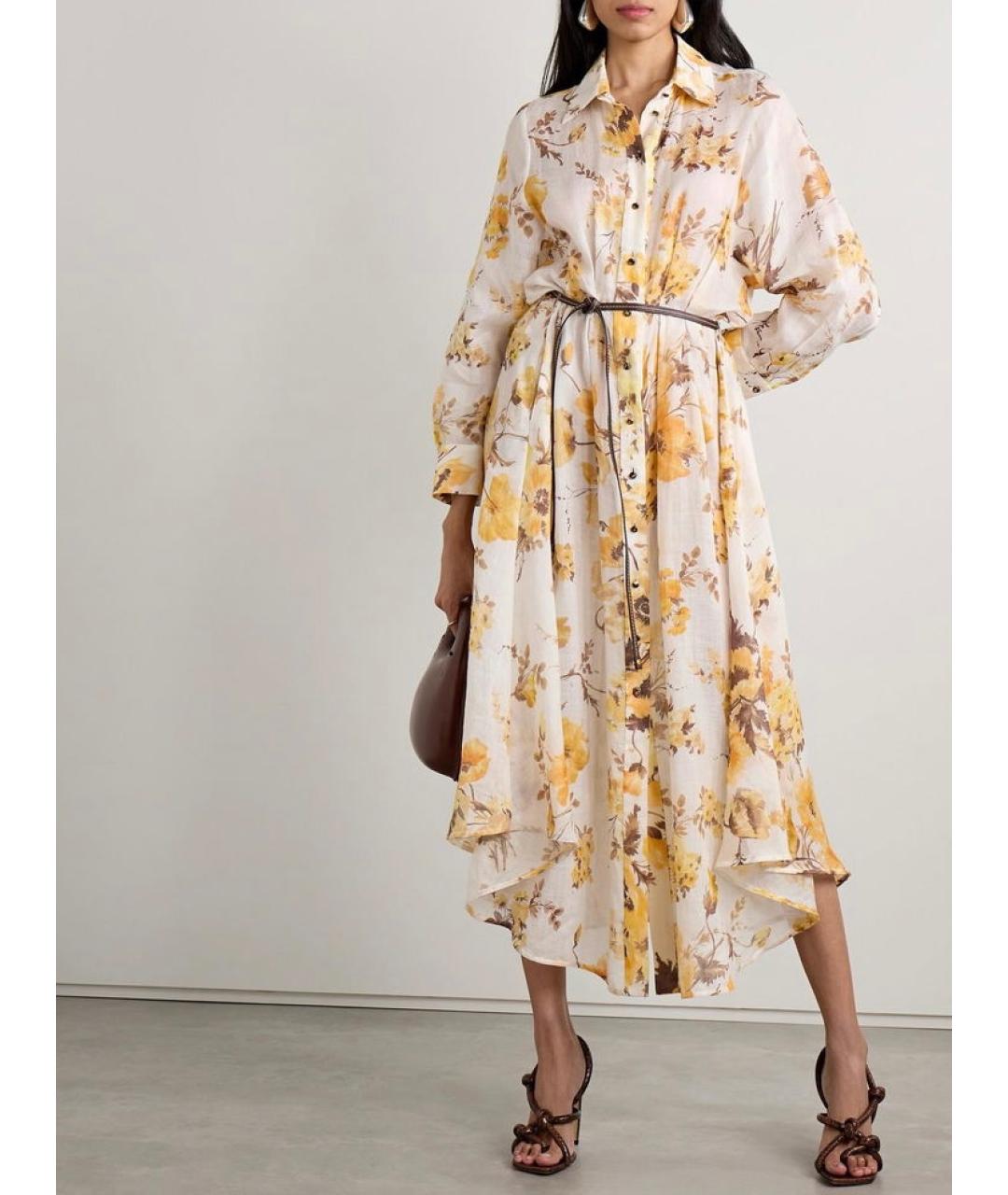 ZIMMERMANN Мульти повседневное платье, фото 8