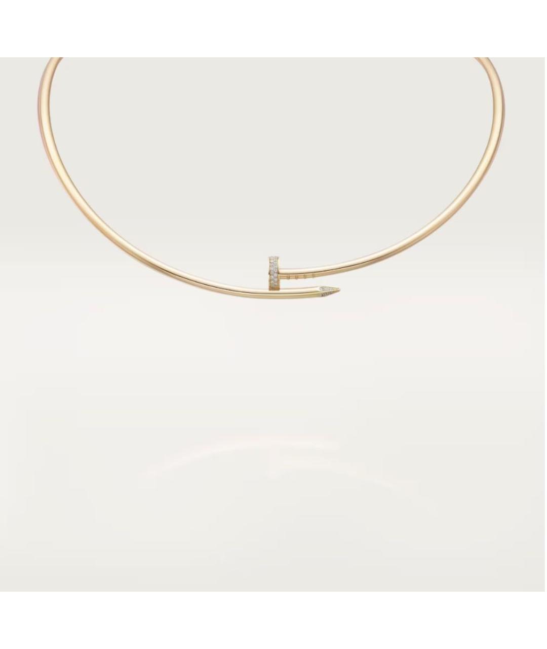 CARTIER Колье из желтого золота, фото 3